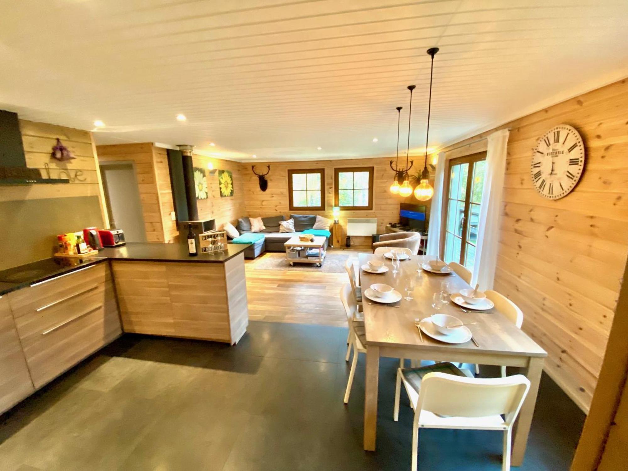 Chalet "A L Oree Du Bois" Бюланж Екстериор снимка